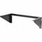 StarTech.com 5U Vertical Wall Mount Rack - 19in Low Profile Open Wall Mounting Bracket - Network/Server Room/Data/AV/IT/Patch Panel/Communication/Computer Equipment - w/ Cage Nuts/Screws (RK519WALLV)