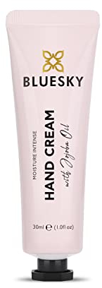 Bluesky Moisturising Hand Cream, Hand Repair, Soothe Dry Chapped Hands, 30g Non-Greasy, Fast absorbing