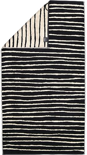 Cawö Home Handtücher Loft Lines 6225 schwarz - 39 Duschtuch 70x140 cm
