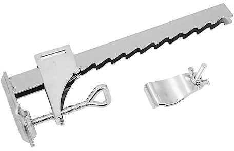 Socobeta Sonnenschirm-Regenschirmhalter für Quadratische Balkongeländer, Terrasse, Sonnenschirm-Halterung für den Außenbereich, Innenhof, Schirmständer, Garten, Fester Clip-Halter