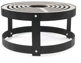 HEAT Outdoor Living Turret Grill per Bakka - Griglia a cestello per il fuoco - Barbecue - Barile e pozzo del fuoco - Griglia in acciaio massiccio - 30x30x16cm