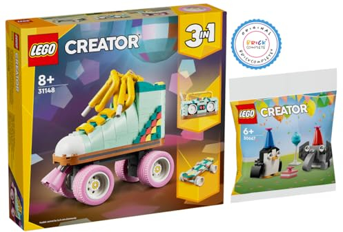 Lego Creator: 31148 pattini a rotelle e 30667 festa di compleanno degli animali
