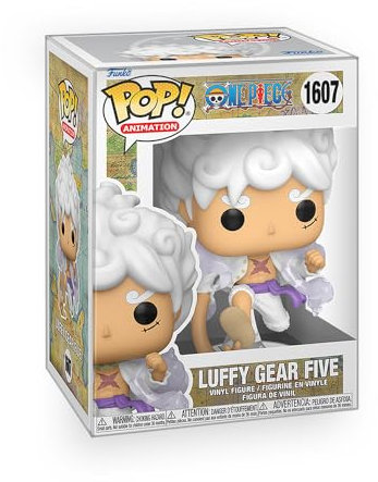 Epic Collectibles Pop Anime: One Piece - Luffy Gear Five Vinyl Figure Bundle with Compatible Funko Box Protector