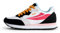 FILA Hypert Wmn, Zapatillas Mujer, Black White Azalea, 38 EU