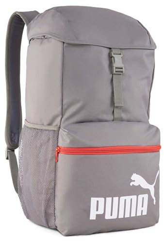 PUMA Phase Hooded Backpack, Unisex Rucksäcke, Cast Iron, OSFA - 090801