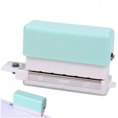 Glixoft 6-Loch-stanzer, Hand-lochstanzer, Binder-stanzmaschine, Papierstanzer, Desktop-lochstanzer, Schulbedarf Für Büro