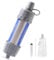 Filtre à eau pour extérieur, purificateur d'eau personnel avec paille, équipement de survie, purificateur d'eau pour le camping, la randonnée, l'escalade, la randonnée, l'aventure, la survie