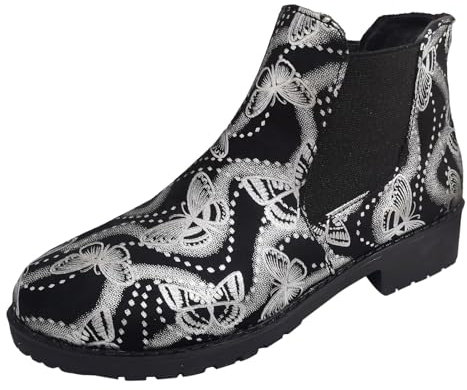 Stivali Donna Pelle Biker Stivali da Donna Estivi Alti Texani Donna Stivaletti Pelle Cowboy Boots Stivali Bianchi Stivaletto Donna Stivali Moto Donna