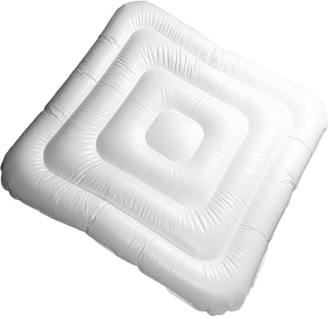 Couverture de Spa Gonflable, Couverture de Spa Carrée Isolée en PVC Anti-poussière de 4,2 Pieds pour Piscine
