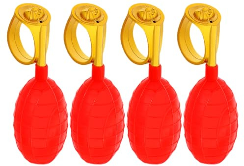 HEMOTON Wassersprühring Spielzeug Kreativer Streichring Mit EIN-Knopf-Sprühfunktion Lustiges Party- Und Aprilscherzspielzeug Für Erwachsene Und Kinder Kompakt Und Einfach Zu Bedienen