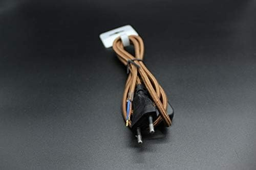 1,5 m Anschluss mit braunem Schalter zur Steuerung elektrischer Geräte und einfaches Ein- und Ausschalten.