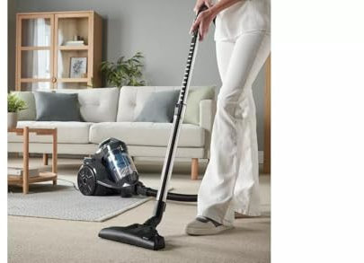 Bush Bagless Cylinder Pet Corded Vacuum Cleaner