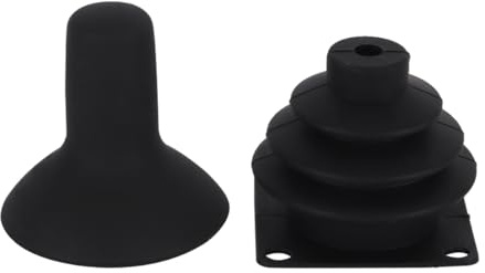 ieron 1 set di pomelli e ghette per controller joystick, accessori in silicone nero per sedie a rotelle elettriche, ausilio per la mobilità