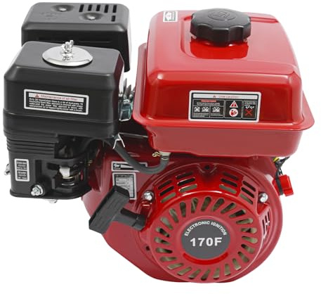 Motore a benzina per go kart, 7,5 CV 4 tempi OHV, motore a benzina 210cc, motore 4kW, motore stazionario 3600 giri/min per tosaerba, go kart, idropulitrici ad alta pressione