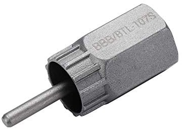 BBB Cycling LockPlug Free Wheel KassettenverriegelungsringEntferner für Fahrräder, silver, M