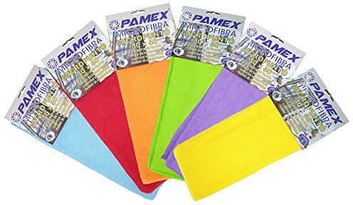 PAMEX Paño Microfibra Micropunto 30x40-12 Unidades