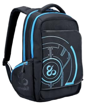 Newskill SHIVA - Mochila gaming con carga USB Tamaño 17 (USB incorporado, resistente a salpicaduras, costuras reforzadas)