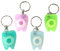 HEALIFTY 4 Stücke Tragbare Zahnseide Keychain Zahnarzt Geschenke Schlüsselanhänger Schlüsselanhänger Floss Stick Für Zahnreinigung (Gelegentliche Farbe 15 M)