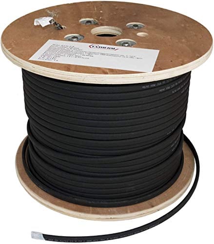 Selbstregulierendes Heizkabel SLL - 20W/m - zum Schutz vor Frostschäden bei Dachrinnen und im Außenbereich - Rohrbegleitheizung - Frostfreier Betrieb von PV-Modulen - Meterware