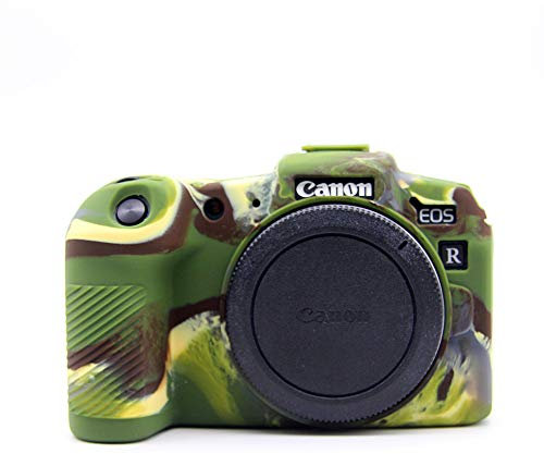 Eos RP Camera Case, Zakao Soft Silicone Bag Lightweight Slim Thin Lightweight Skin Rubber Protective Digital Camera Case Cover for Canon Eos RP (Camouflage)