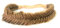 Bobiya Breites Fischschwanz-Haarband aus Kunsthaar, geflochten, klassisch, grob, elastisches Stretch-Haarteil, für Damen und Mädchen, Karamelbraun
