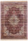 Carpeto Rugs Teppich mit Fransen Orientalisch in Rot Weinrot - Wohnzimmer Schlafzimmer - Klassisch Orient Muster dicht gewebt - Kurzflor Weiche Viskose - Faser 80 x 220 cm