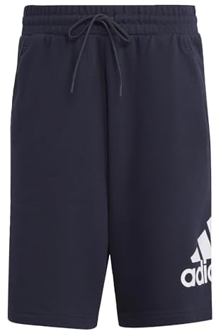 adidas Herren Essentials Big Logo French Terry Shorts, Legend Ink, XL
