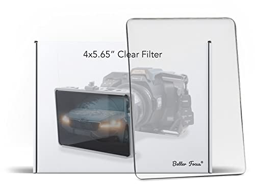 4 filtri Cinema da 5,65 per Matte Box (filtro trasparente)
