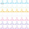 PH PandaHall 42pcs Cintre Porte-Boucles d'oreilles, Mini Cintre Rack pour Bijoux Organisateur de Boucles d'oreilles Pendantes Acrylique Oreille Goujons Présentoir pour Salon de Détail Exposition