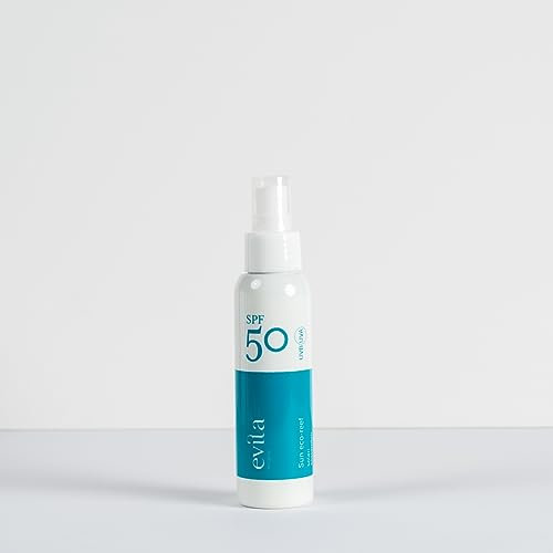 Eco frendly SPF Evita Cosmetic Sonnencreme, Sonnenschutz, Sonnenschutzspray hoher Schutz (LSF 50, Körper)