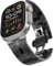 CHANCHY Cinturino in titanio per Apple Watch Ultra 2 Band 49 mm, cinturino ultra resistente e leggero in titanio per Apple Watch Series 9 8 7 6 5 4 3 2 1 SE Men (Titanium Edition, nero)