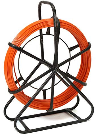 70M 4.5mm Fiber Glass Rodder Tape Cable Running Rod Wire Puller Push Pull Rod