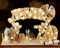 Giftota Original 70. Geburtstag Geldgeschenke Holz mit LED Lichterkette, Geschenke zum 70 Geburtstag Mann Frau, 70. Geburtstag Dekoration