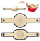 FENGQQKJ 2 Stück Silikonbackmatte Backmatte Silikon Rund Brot-Backmatte Oval Brotschlinge Antihaftbeschichtet mit Langem Griff Silikon-Brotschlinge für Dutch Oven Küche