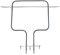 SOS Accessoire Heizelement 900 W für Backofen, Herd – 481225998473 Whirlpool, Ignis, Bauknecht, Ikea Whirlpool