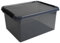 Sunware 88002020 - Aufbewahrungsbox the comfort-line 36 L, grau transparent, Ordnungsbox mit Deckel