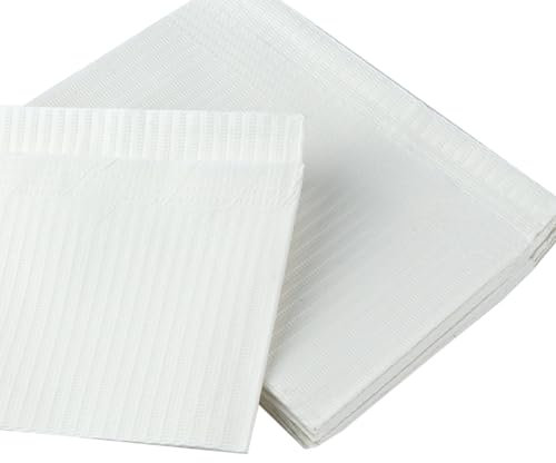 125 Pieces Nail Art Table Mat Paper Waterproof Portable Disposable Nail Art Table Mat Nail Art Tools (White)
