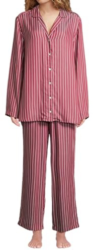Seidensticker - Classic Web - Damen - Pyjama - Schlafanzug-Set