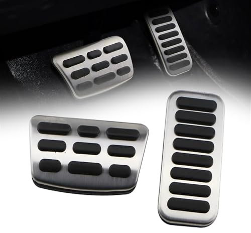 KIMPZ Auto-Fuß-/Gaspedal-/Bremspedal-Abdeckung rutschfeste Unterlage Für H&yundai Für Kona 2018 2019 2020 2021 Pedals