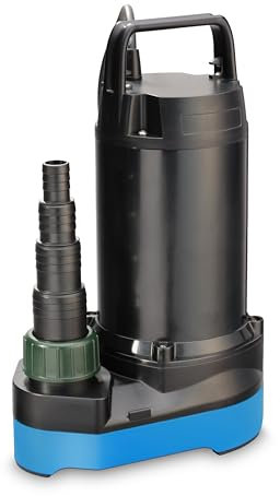 Blagdon Energy Saving Waterfall & Utility Pump with Run Dry Protection, Suitable for Pond, Drainage, Garden Irrigation, Hydroponics, Aquaponics, 23500 Model, Black