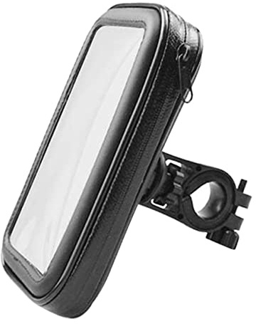 INOOMP 1 Satz Fahrrad Handyhalterung Xxl Wasserdichte Lenkertasche für Smartphones Halterung Installieren Drehbar für Fahrradtouren