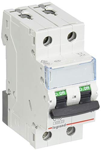 Legrand 403526 TX3 Circuit Breaker C10 A 2P 6KA 2 m