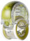 Chef'n - Mini Râpe et Trancheuse Alimentaire Roulante GraterZoom, Plastique, Vert, 7,5 x 5,5 x 10 cm