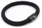Wind Passion Bracelet Noir Aimanté Magnétique Corde Marin Nautique pour Homme et Femme, Taille Large