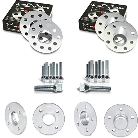 JOM Car Parts & Car Hifi GmbH 791139 Spurverbreiterung Set 20mm inkl. Radschrauben