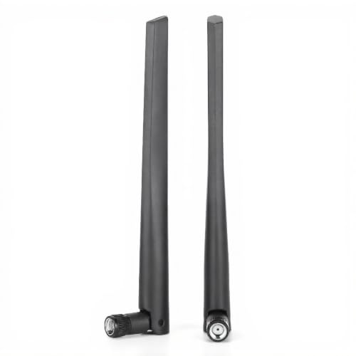 PUSOKEI WLAN-Antenne, 2,4GHz / 5GHz 5dBi, SMA-Innengewinde Innenloch, für Router und Netzwerkkarten mit SMA-Schnittstelle