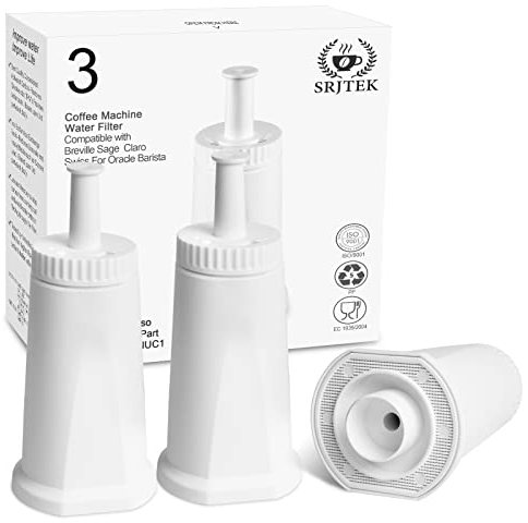 Wasserfilter SES BES008 SES875 SES880 Wasserfilterkartusche, Kaffeemaschinenfilter Ersatz für 990/980/500/878/875/880/920/810 (3 Stück)