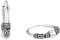 Amor Creolen 925 Sterling Silber Damen Ohrschmuck, 1,6 cm, Silber, Kommt in Schmuck Geschenk Box, 2017272