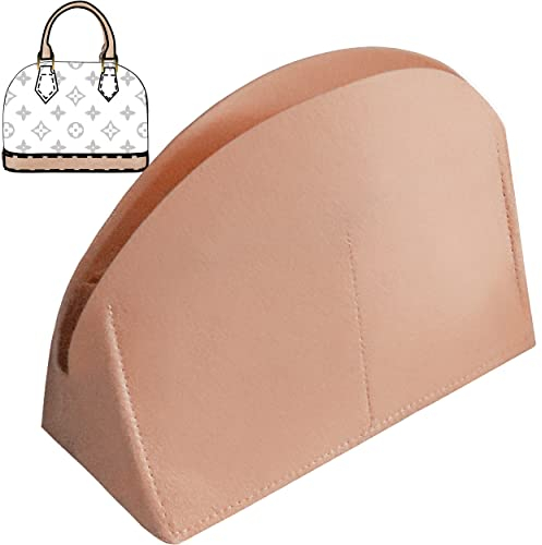 Soyizom Filztasche Organizer Handtascheneinsatz Passend für Alma BB PM Einsatz Tote Organizer für Damen Geldbörse Beutel Innen Tasche in Tasche(BB,Rosa)