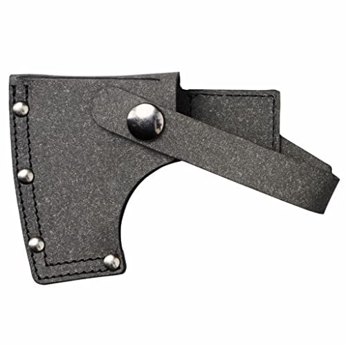 Fiskars Axtscheide, Lederscheide für Fiskars-Äxte (N10, N12, X10, X11, A10 und A11), Recyceltes Leder, Grau, S, 1057532